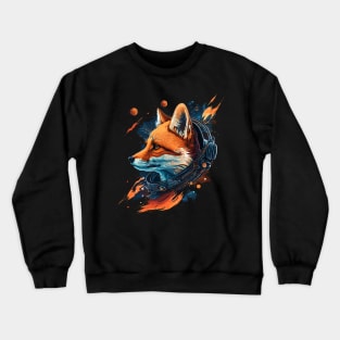 space fox Crewneck Sweatshirt